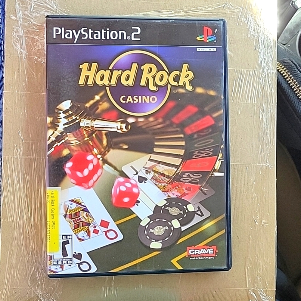 Vintage Hard Rock Casino Playstation 2 Video Game 2006
